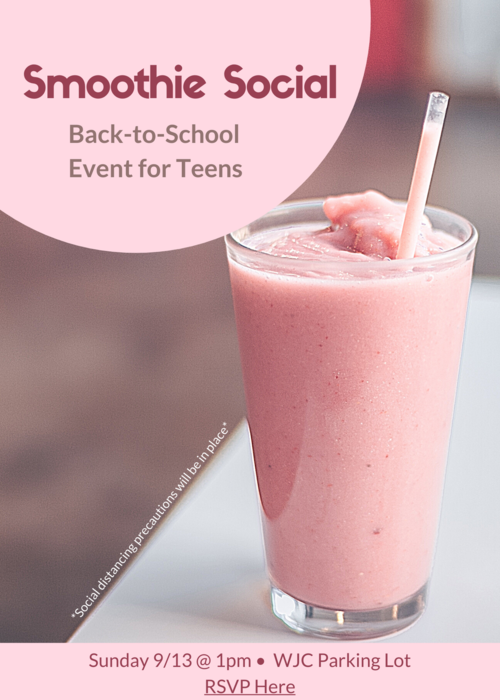 Banner Image for Teen Smoothie Social